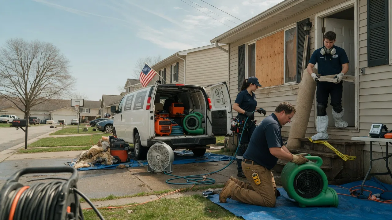 Water Damage Restoration in Goldston, NC near me